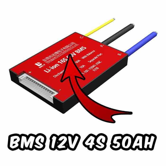bms 12v 4s 50ah 1