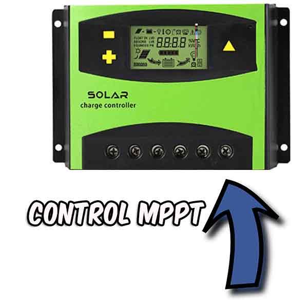 control carga bateria solar mppt