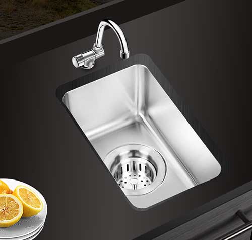 mini fregadero aluminio