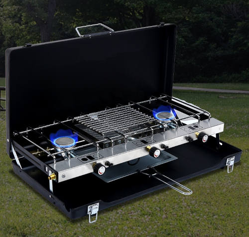 hornillo doble plancha