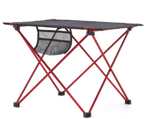 mesa plagable saluminio