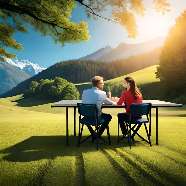 mesa plegable camping