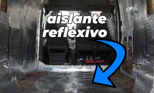 Mejores materiales para aislar tu furgoneta. 15