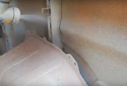 Mejores materiales para aislar tu furgoneta. 23 corcho proyectado furgo