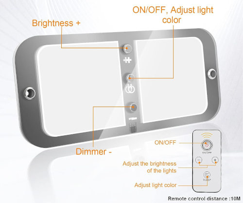 Luces para tu furgoneta camper 4 luz interior furgoneta camper